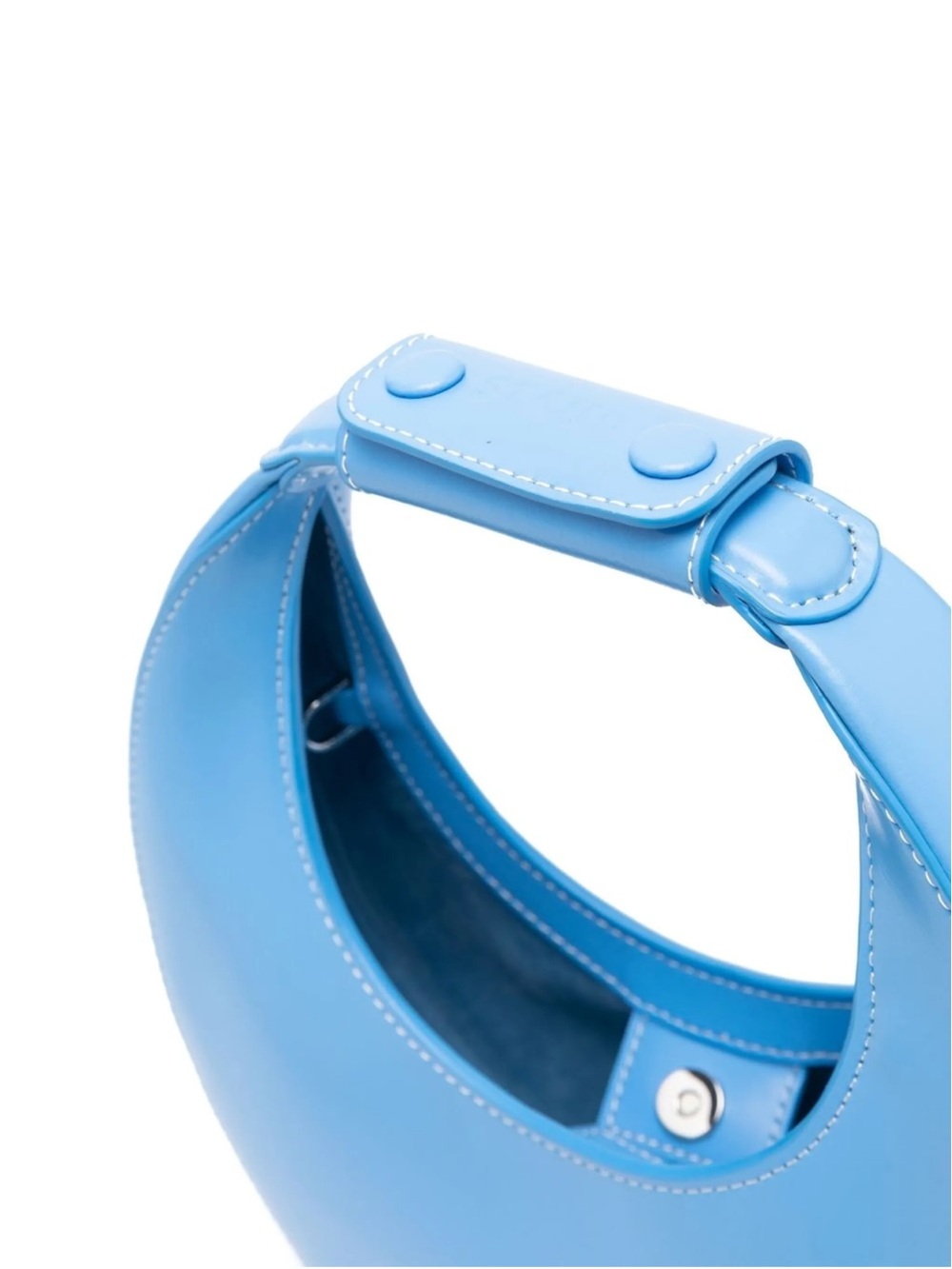 STAUD Sky Blue Moon Bag w strap NWOT - Picture 4 of 7